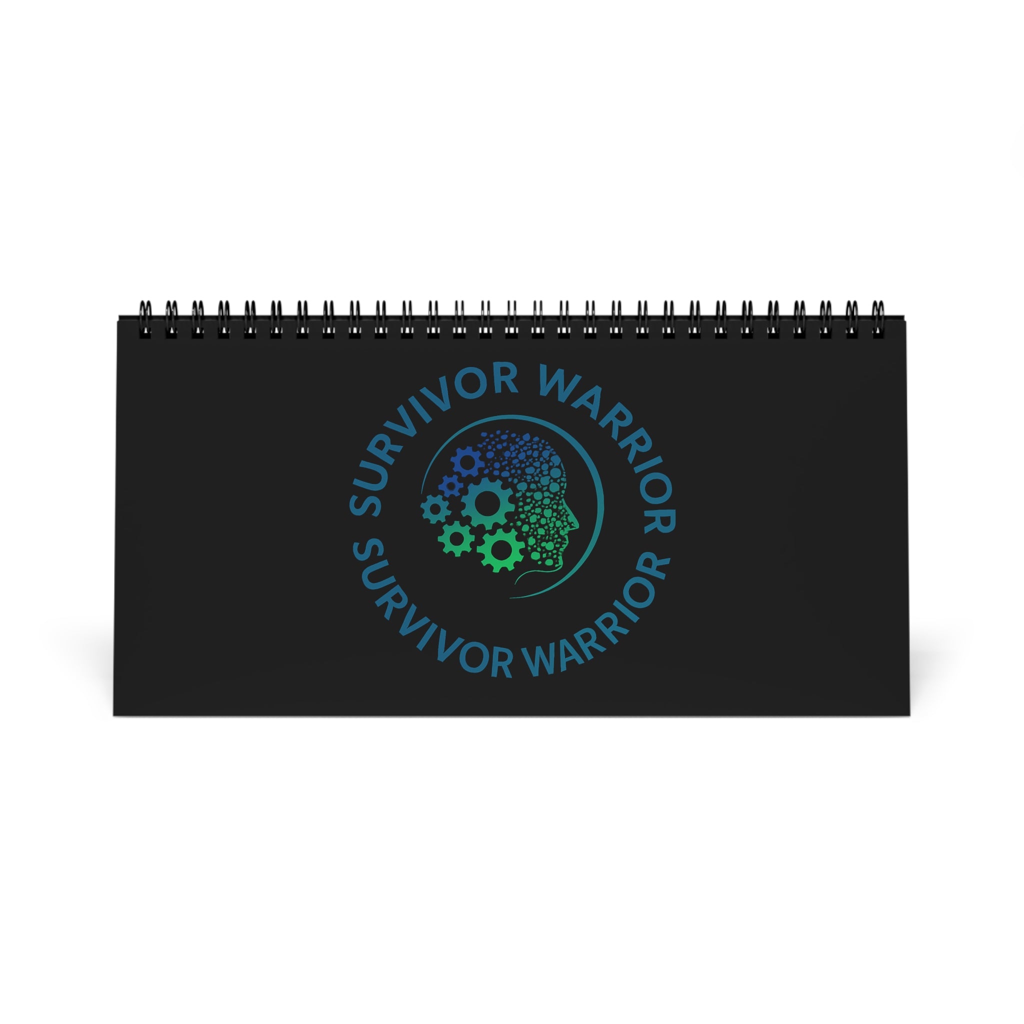 Survivor Warrior Desktop Calendar — Mental Health Awareness Spiral Desk Calendar