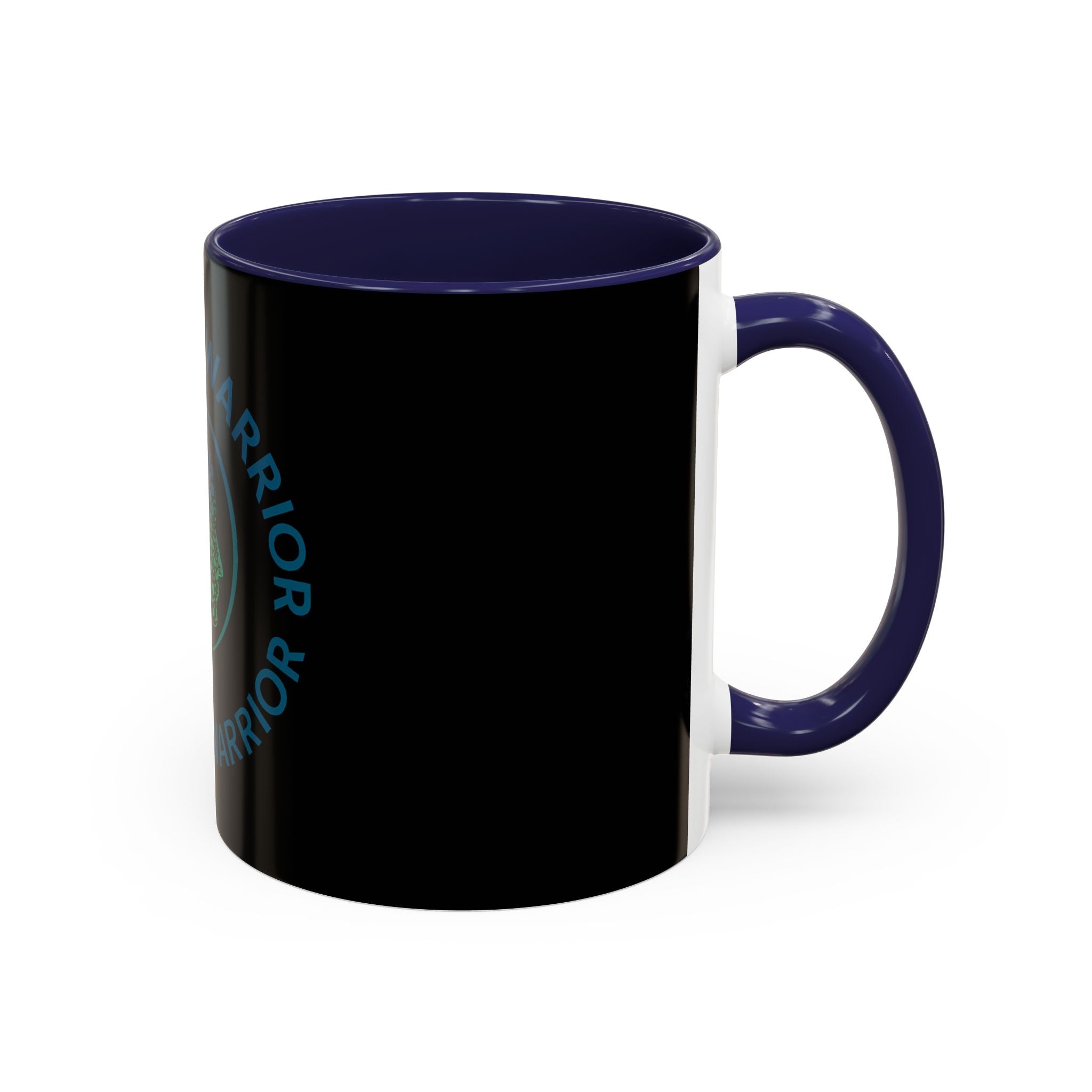 Survivor Warrior Coffee Mug — Neurodiversity Awareness Accent Mug (11/15oz)