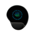 Survivor Warrior Gel Mouse Pad with Wrist Rest — Ergonomic Support for Cancer & Illness Survivors
