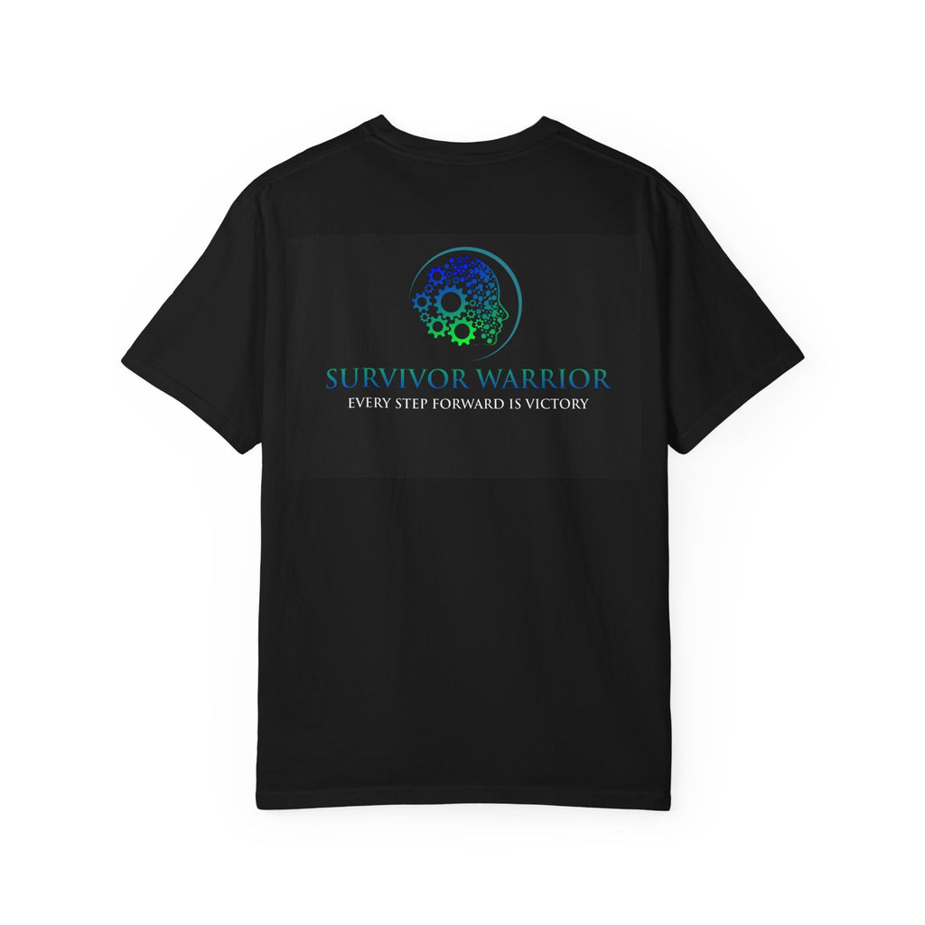 Survivor Warrior T-Shirt — 'Survivor Warrior: Every Step Forward Is Victory' Inspirational Tee
