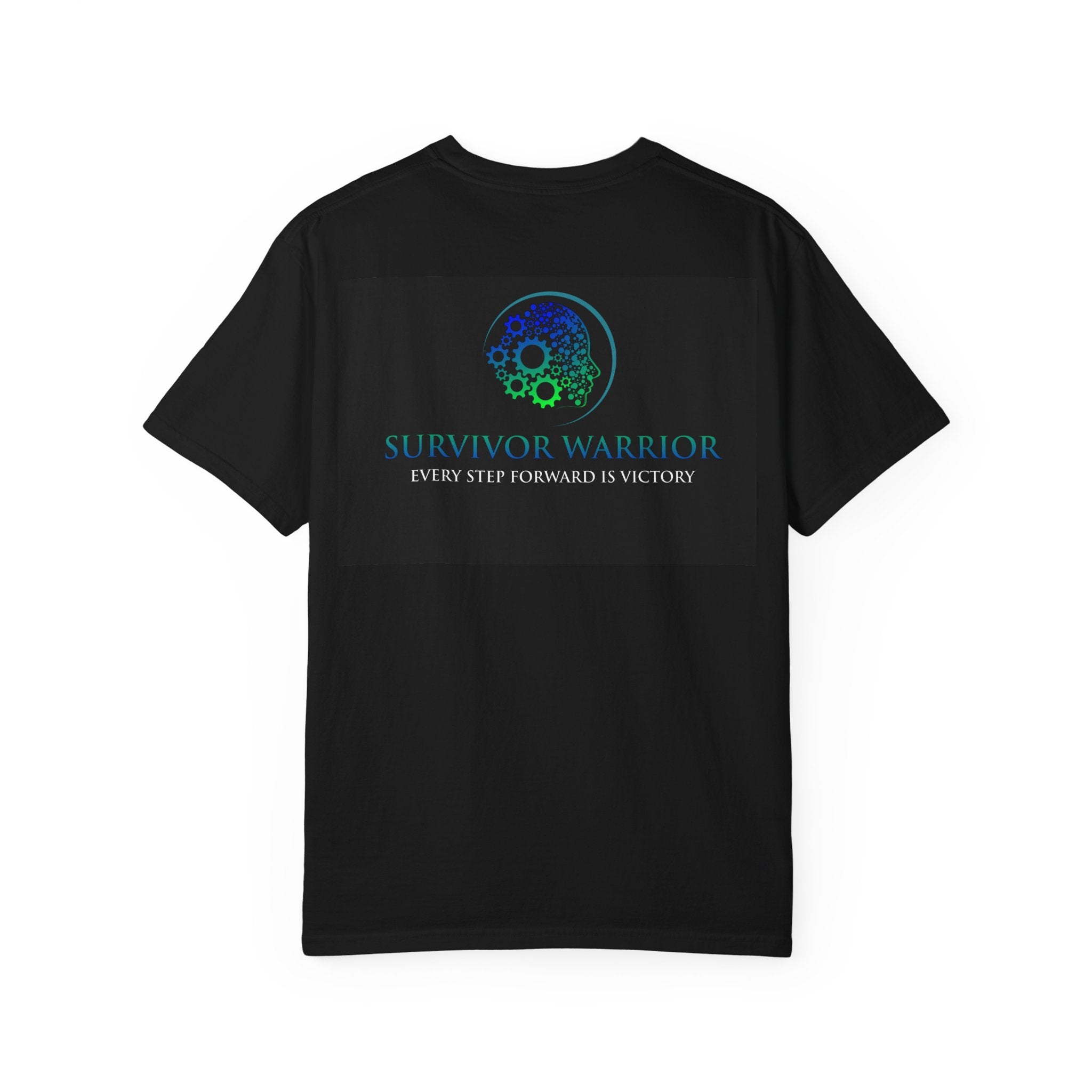Survivor Warrior T-Shirt — 'Survivor Warrior: Every Step Forward Is Victory' Inspirational Tee