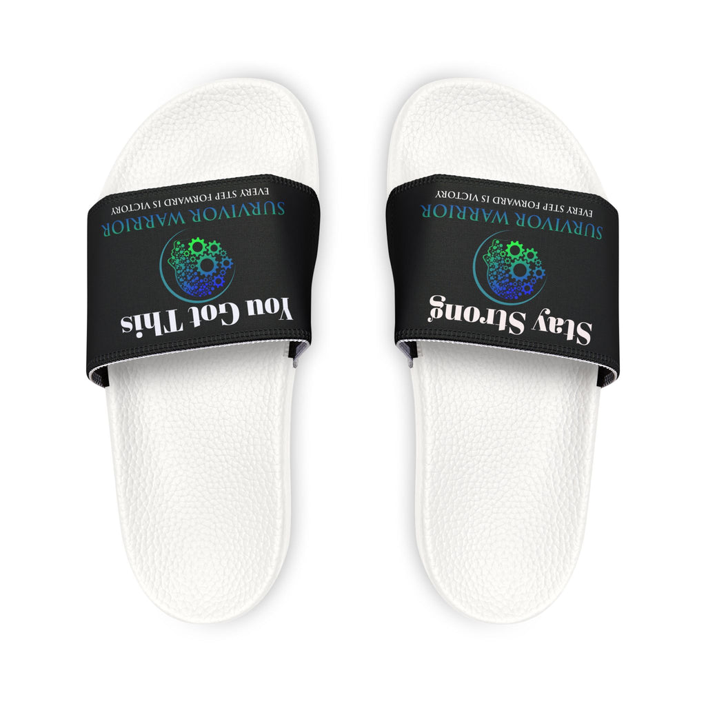 Survivor Warrior Men's Removable-Strap Slide Sandals