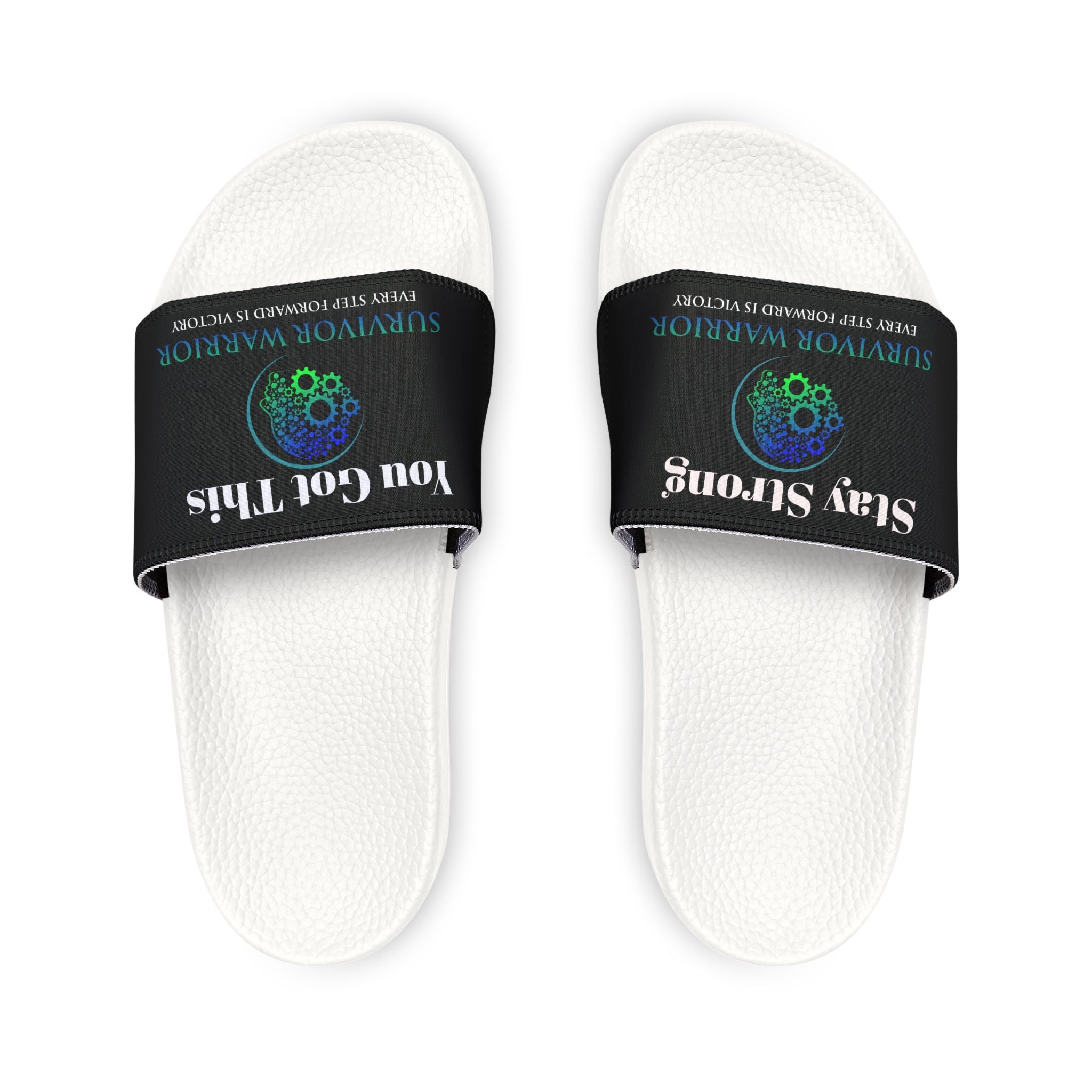 Survivor Warrior Men's Removable-Strap Slide Sandals