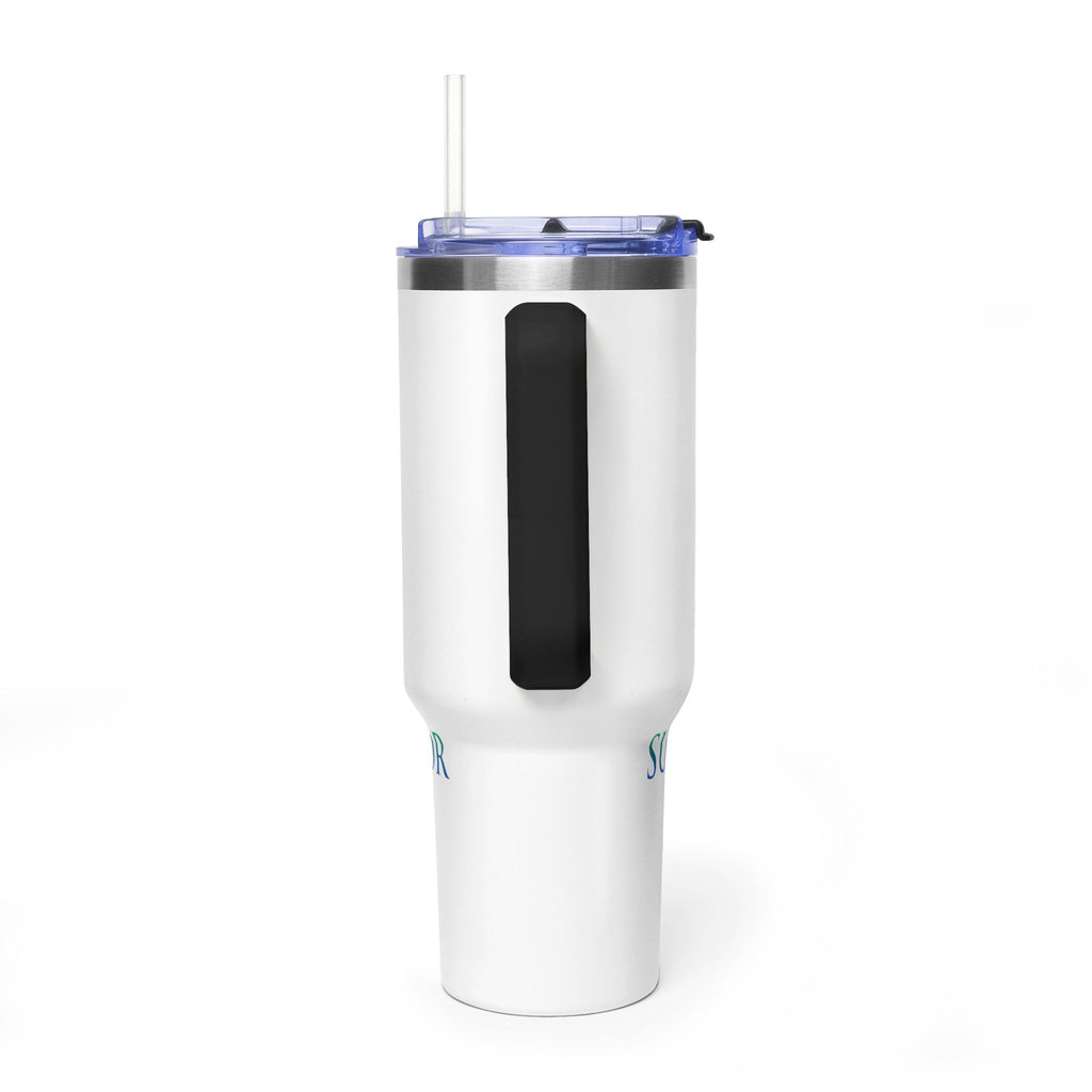 Survivor Warrior 40oz Vacuum Tumbler – Insulated Travel Mug