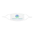 Survivor Warrior Face Mask — Adjustable Snug-Fit Polyester Mask with Empowering Ribbon Design