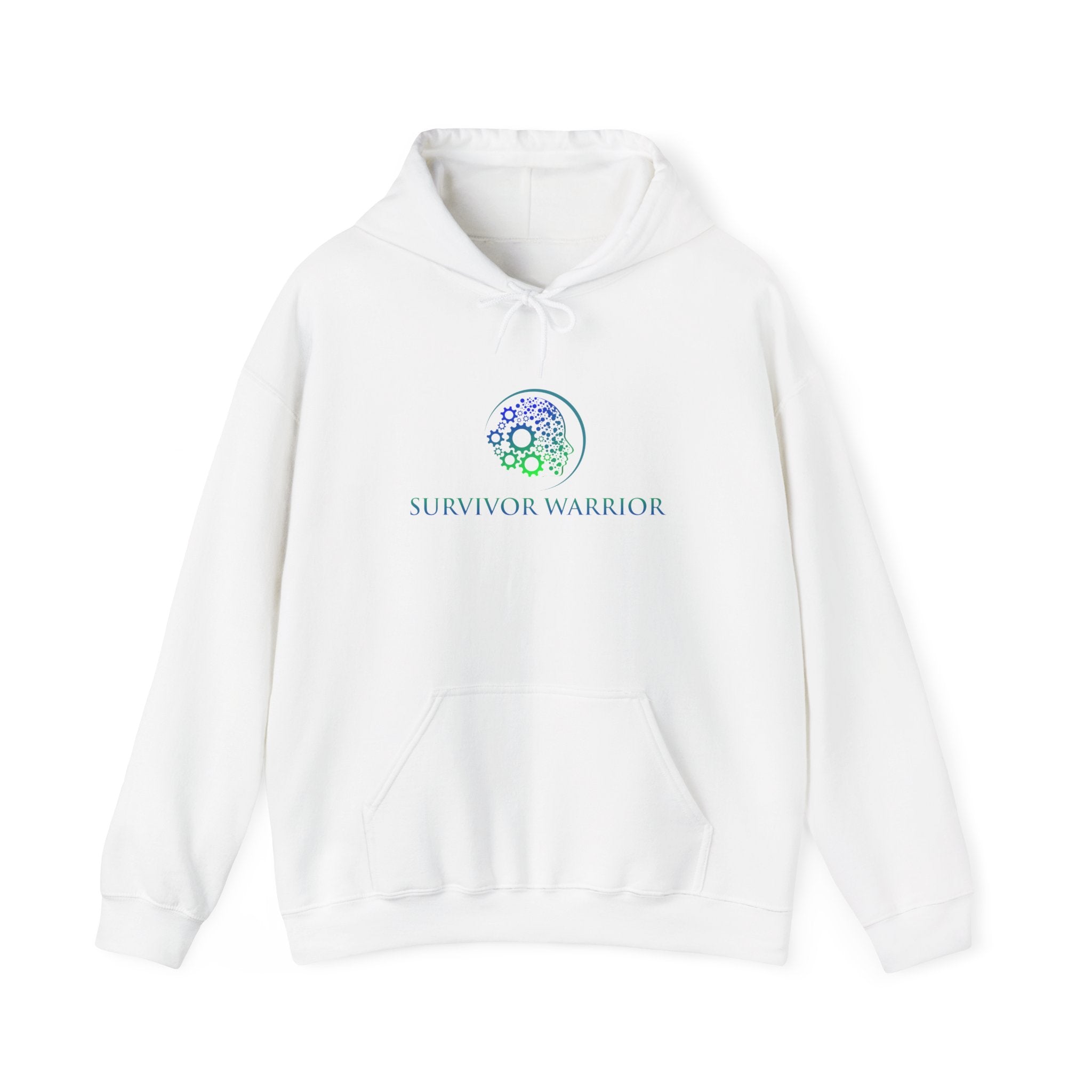 Survivor Warrior Hoodie — Floral Awareness Ribbon Support Sweatshirt