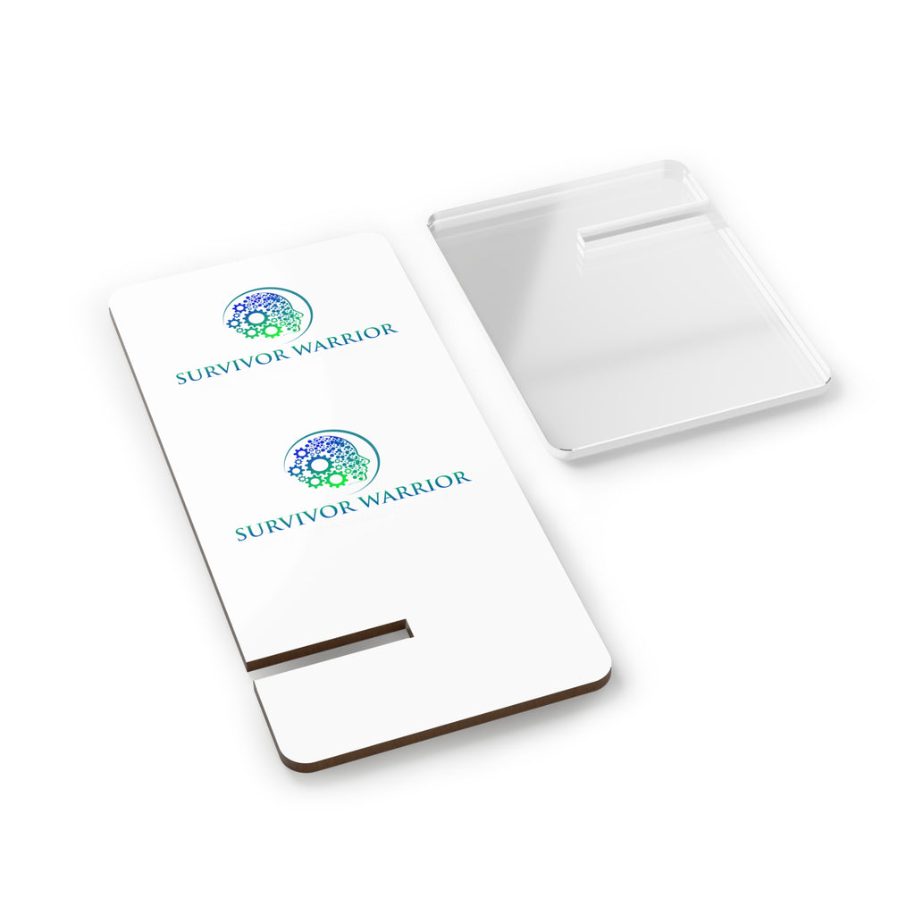 Survivor Warrior Phone Stand — Adjustable Mobile Display Stand for Smartphones