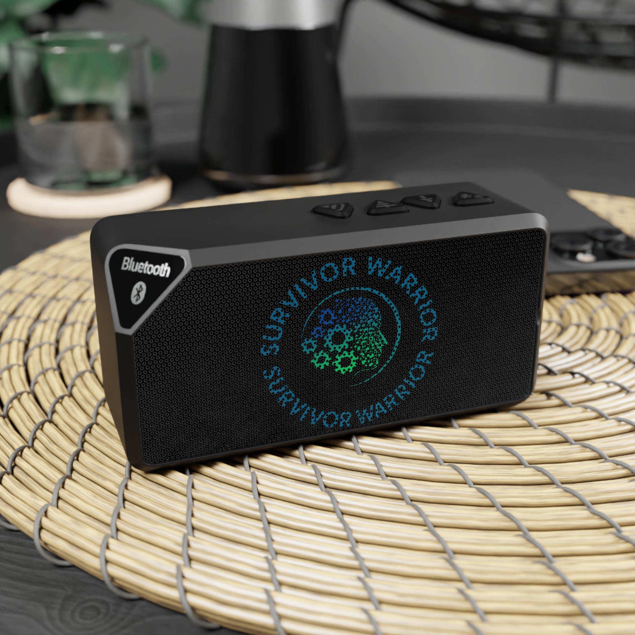Survivor Warrior Bluetooth Speaker — Portable LED Wireless Speaker