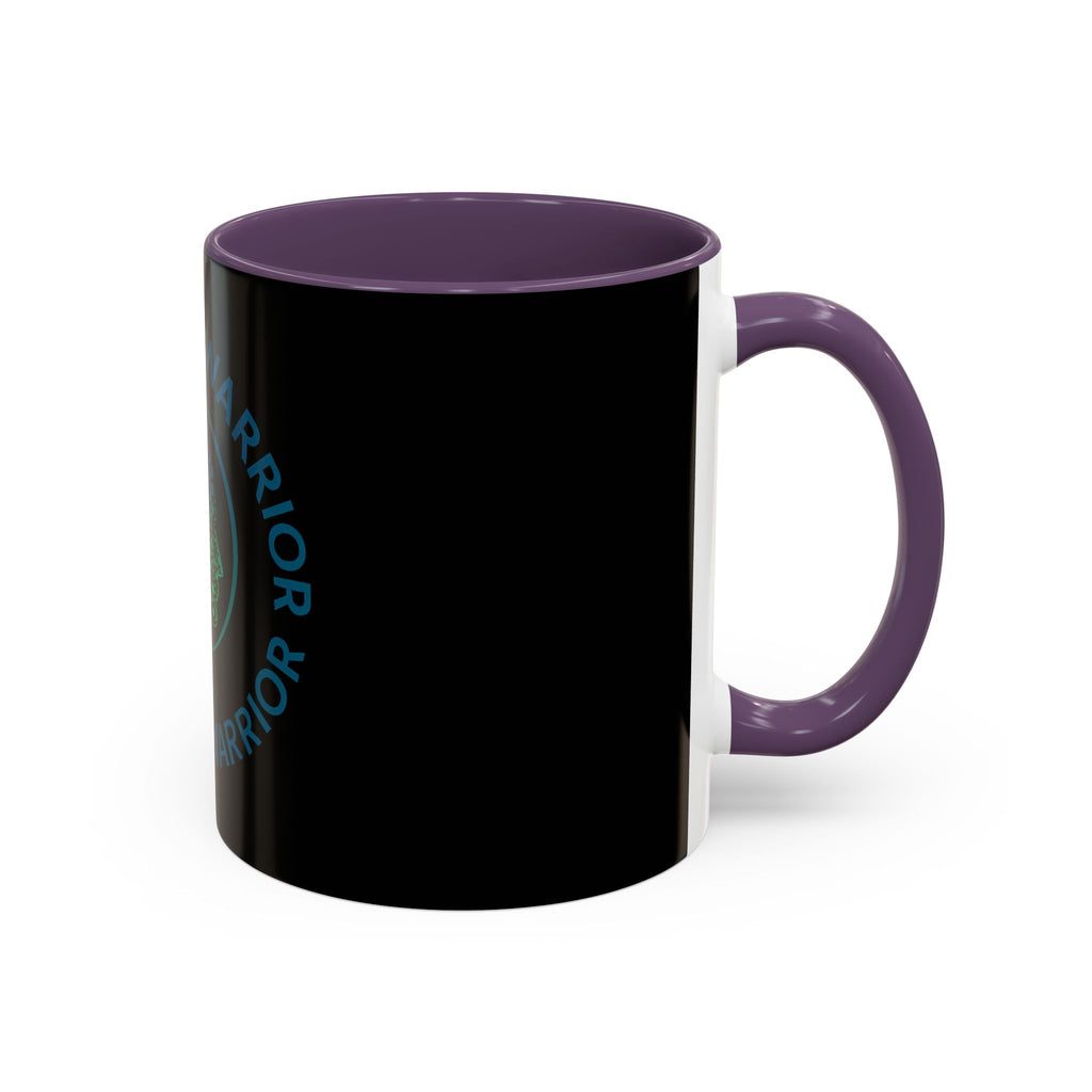 Survivor Warrior Coffee Mug — Neurodiversity Awareness Accent Mug (11/15oz)