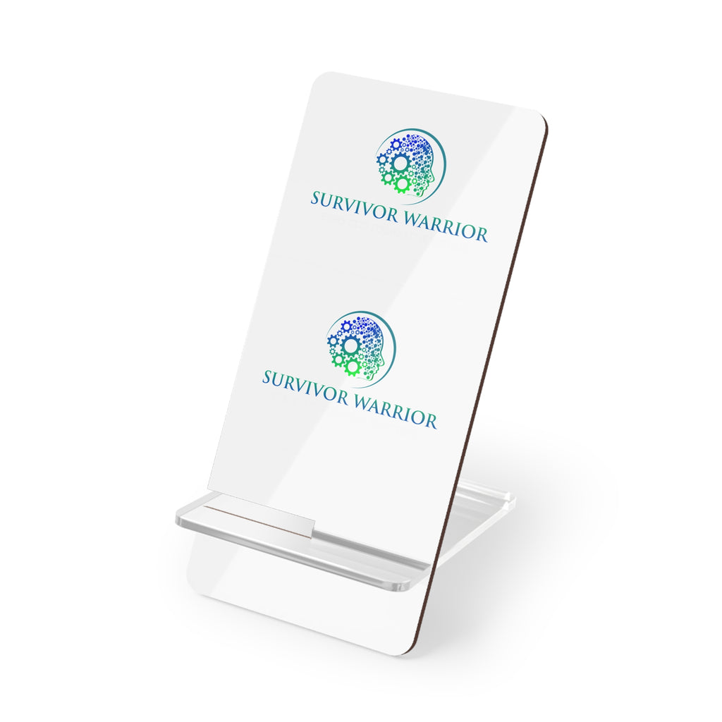 Survivor Warrior Phone Stand — Adjustable Mobile Display Stand for Smartphones