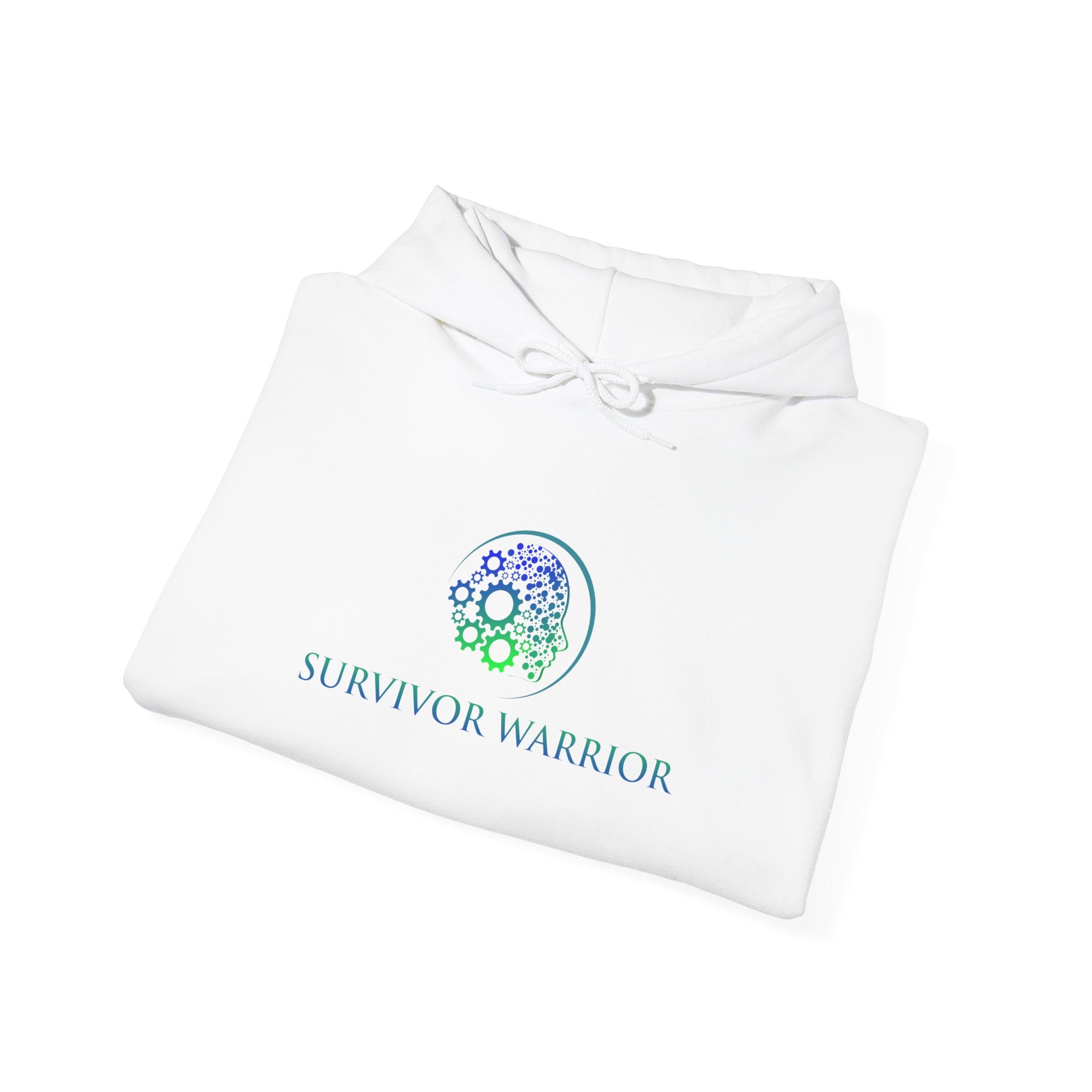 Survivor Warrior Hoodie — Floral Awareness Ribbon Support Sweatshirt
